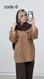 شومیز مدل دلارز کد 09181 A-18 - Image 5