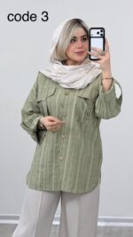 شومیز مدل دلارز کد 09181 A-18 - Image 4