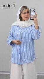شومیز مدل ژینا کد 09217 B-18 - Image 4