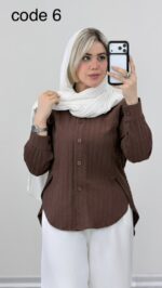 شومیز مدل هانیسا کد 09184 B-16 - Image 10