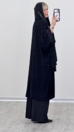مانتو بلند مزونی (ویژه محرم) کد 09252 A-6 - Image 3
