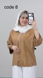 شومیز مدل فرنیا کد 09247 A-18 - Image 6