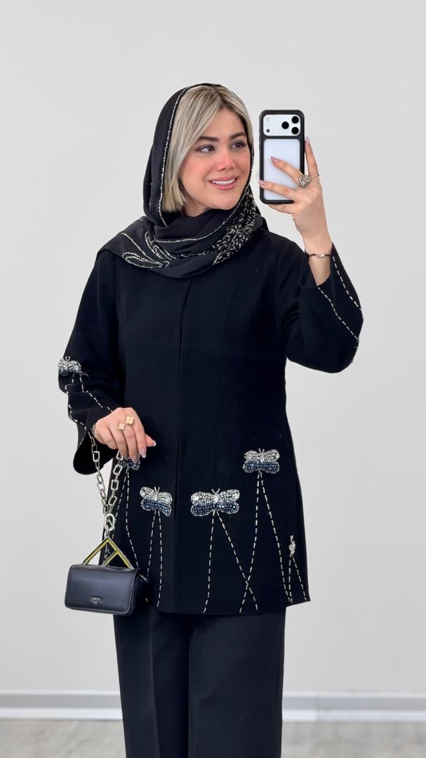 ae3d27dc-7422-4617-805f-298c603af53e کت مزونی مدل پروانه کد 09233 A-3 - Image 1