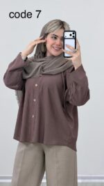 شومیز مدل همتا کد 09226 A-10