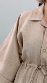مانتو بلند کمر گتر کد 09126 A-21 - Image 3