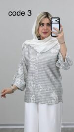 شومیز مدل آریکا کد 09201 B-16 - Image 4