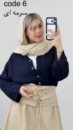 شومیز مدل دریا کد 09214 A-4 - Image 12