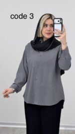 شومیز مدل درسا کد 09186 A-4 - Image 4