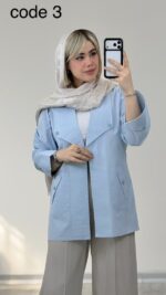 کت لینن مدل رزیتا کد 09267 A-9 - Image 9