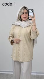 شومیز مراکشی کد 09192 A-2 - Image 6