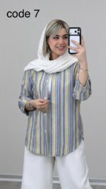 شومیز مدل مهرآنا کد 09245 A-19 - Image 5