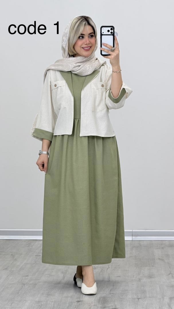 cc27154f-d7e0-43de-97ef-1ddab3e3e87b کت و سارافون مدل نازگل کد 09191 A-12 - Image 1