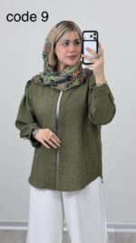 شومیز مدل سحر کد 09216 B-14 - Image 9