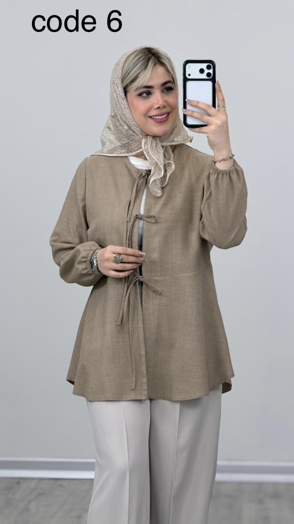 ce03b3c1-e6ac-40a2-98f3-aaa3bf9c5cea شومیز مدل لاوین کد 09256 B-14 - Image 1
