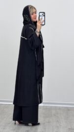مانتو بلند مدل دنیز کد 09230 A-10 - Image 5