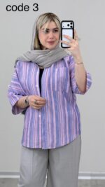 شومیز مدل آتنا کد 09282 A-7 - Image 2
