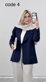 کت یقه آرشال کد 09196 A-15 - Image 4