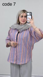 شومیز مدل آتنا کد 09282 A-7 - Image 5