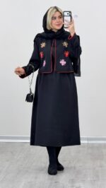 کت + سارافون مدل شیوا کد 09197 A-9 - Image 3