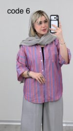 شومیز مدل آتنا کد 09282 A-7 - Image 3