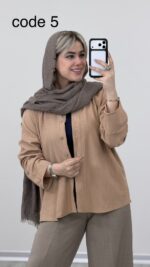 شومیز مدل همتا کد 09226 A-10 - Image 7