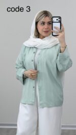 شومیز مدل دریا کد 09214 A-4