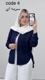 شومیز مدل هانیسا کد 09184 B-16 - Image 6
