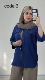 شومیز مدل نهال کد 09280 A_15 - Image 9