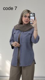 شومیز مدل نهال کد 09280 A_15 - Image 6