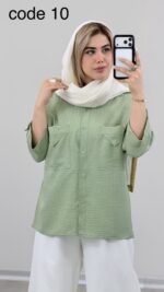 شومیز مدل صدف کد 09297 A-2 - Image 7