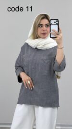 شومیز مدل صدف کد 09297 A-2 - Image 8