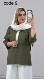 شومیز مدل صدف کد 09297 A-2