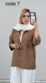 شومیز مدل صدف کد 09297 A-2 - Image 9