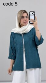 شومیز مدل صدف کد 09297 A-2 - Image 6