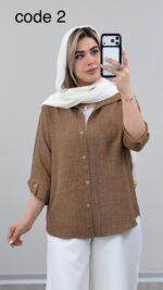 شومیز مدل لاله کد 09295 A-7 - Image 6