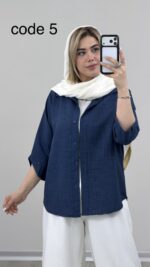 شومیز مدل لاله کد 09295 A-7 - Image 9