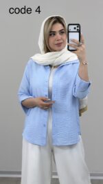 شومیز مدل لاله کد 09295 A-7 - Image 8