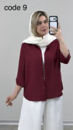 شومیز مدل لاله کد 09295 A-7 - Image 12
