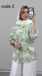 شومیز مدل طناز کد 09306 A-3 - Image 7