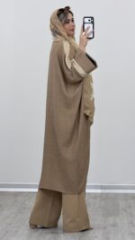 مانتو بلند کیمونو کد 09292 A-6 - Image 7