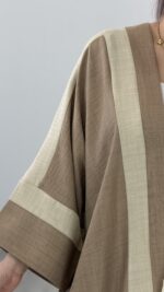 مانتو بلند کیمونو کد 09292 A-6 - Image 4