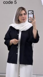 شومیز مدل کیانا کد 09319 A-17 - Image 5
