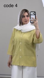 شومیز مدل کیانا کد 09319 A-17 - Image 6