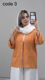 شومیز مدل کیانا کد 09319 A-17 - Image 2