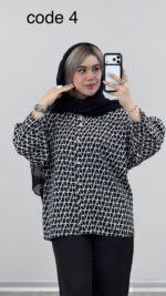 شومیز مدل نغمه کد 09322 A-8