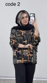 شومیز مدل نغمه کد 09322 A-8 - Image 3