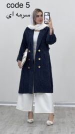 کت بلند مدل سحرناز کد 09323 A-18 - Image 2