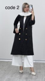 کت بلند مدل سحرناز کد 09323 A-18 - Image 6