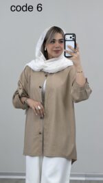 مانتو مدل ترنم کد 09315 A-5 - Image 5
