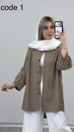 مانتو مدل ترنم کد 09315 A-5